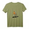 Damen Rotkehlchen Vogel Beobachten Singvögel T-Shirt mit V-Ausschnitt – Perfekt für Natur- und Vogelbegeisterte