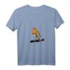 Damen Rotkehlchen Vogel Beobachten Singvögel T-Shirt mit V-Ausschnitt – Perfekt für Natur- und Vogelbegeisterte