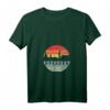 Damen Retro Vintage Dresden Skyline-Silhouette T-Shirt mit V-Ausschnitt – Perfektes Souvenir als Geschenk für Dresden-Liebhaber und Deutschland-Fans