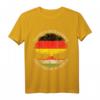 Deutsch Aufgewachsen Ungarische Wurzeln T-Shirt - Flaggen Motiv für Deutsche mit ungarischer Abstammung und doppelte Staatsbürgerschaft