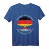 Deutsch Aufgewachsen Ungarische Wurzeln T-Shirt - Flaggen Motiv für Deutsche mit ungarischer Abstammung und doppelte Staatsbürgerschaft