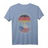 Deutsch Aufgewachsen Tschechische Wurzeln - Tschechien Flagge T-Shirt als persönliches Geschenk für Familie und Freunde