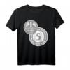 D-Mark Geschenk Shirt für Deutsche Mark Fans aus 80er & 90er Jahren – Nostalgisches T-Shirt für DM Liebhaber & Münzsammler