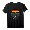 Deutsch Gewachsen Venezuela Wurzeln - Venezolanisch T-Shirt für Familienfeste, Feiertage und kulturellen Stolz
