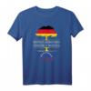 Deutsch Gewachsen Venezuela Wurzeln - Venezolanisch T-Shirt für Familienfeste, Feiertage und kulturellen Stolz
