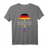 Deutsch Gewachsen Venezuela Wurzeln - Venezolanisch T-Shirt für Familienfeste, Feiertage und kulturellen Stolz