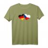 Deutschland Tschechien T-Shirt Liebe Herz Freunde Geschenk – Perfektes Geschenk für Partner, Freunde & Familie zu Valentinstag, Weihnachten & Geburtstagen