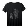 Vater Sohn Papa Dirt Bike T-Shirt - Coole Motocross & Supercross Designs für Motorsportfans & Biker, Perfekt zum Vatertag