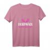 Dorfmädl und Stolz drauf - Damen T-Shirt mit Landwirt Motiv, Hirsch Geweih, perfekt für Landkinder, Tierliebhaber & Landwirte zum Geburtstag & Weihnachten