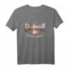 Dorfmädl Hirsch Geweih Blumen Mädchen stolz Damen T-Shirt – Traditionelles Land- & Dorfoutfit, Geschenkidee für Frauen & Mädchen vom Land