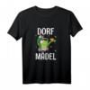 Lustiges Dorfmädchen T-Shirt für Mädchen, Frauen & Kinder – Perfektes Geschenk für Landwirtinnen, Bäuerinnen & Dorfbegeisterte