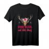 Dorfmädel und stolz drauf Landwirt Hirsch Bauernhof Dorffest T-Shirt – Perfektes Geschenk für Tierliebhaber und Dorfkinder zum Geburtstag & Weihnachten