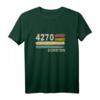 Dorsten Retro Postleitzahlen T-Shirt - Vintage Langarmshirt mit alter PLZ 4270 für echte Dorstener und Heimatliebhaber