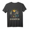 Draußen Liebe T-Shirt – Lustiges Outdoor- und Campingmotiv für Naturfreunde, Wanderer und Abenteurer als perfektes Geschenk