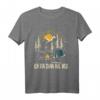 Draußen Liebe T-Shirt – Lustiges Outdoor- und Campingmotiv für Naturfreunde, Wanderer und Abenteurer als perfektes Geschenk