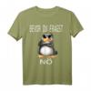 Lustiges Pinguin T-Shirt mit Spruch – Bevor du fragst Nein, perfektes Geschenk für Morgenmuffel, Schichtarbeiter & Freunde mit Humor
