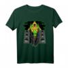 Acid Alien Illuminati Dreieck Rave T-Shirt – Perfekt für EDM Festivals, Raves & Techno Parties mit UFO-Design
