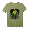 Acid Alien Illuminati Dreieck Rave T-Shirt – Perfekt für EDM Festivals, Raves & Techno Parties mit UFO-Design