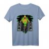 Acid Alien Illuminati Dreieck Rave T-Shirt – Perfekt für EDM Festivals, Raves & Techno Parties mit UFO-Design