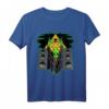 Acid Alien Illuminati Dreieck Rave T-Shirt – Perfekt für EDM Festivals, Raves & Techno Parties mit UFO-Design