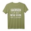 Sachsen Sächsisch Ossi Ostdeutschland Geschenk T-Shirt – Lustiges Motiv für Sachsen, Dresden & Leipzig Fans