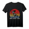 Birds Aren't Real Retro Funny Vogel beobachten Spione T-Shirt – Humorvolles Geschenk für Verschwörungsgläubige und Vogel-Interessierte