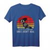 Birds Aren't Real Retro Funny Vogel beobachten Spione T-Shirt – Humorvolles Geschenk für Verschwörungsgläubige und Vogel-Interessierte