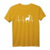 Kudu Shirt - Afrikanisches Safari Reise Geschenk T-Shirt mit Herzschlag-Design für Safari-Liebhaber & Tierfreunde