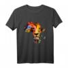 Afrika Loewe Silhouette Safari T-Shirt | Geschenkidee für Afrika-Liebhaber zu Weihnachten & Geburtstag