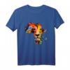 Afrika Loewe Silhouette Safari T-Shirt | Geschenkidee für Afrika-Liebhaber zu Weihnachten & Geburtstag