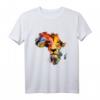 Afrika Loewe Silhouette Safari T-Shirt | Geschenkidee für Afrika-Liebhaber zu Weihnachten & Geburtstag