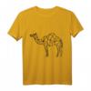 Afrikanisches Kamel T-Shirt - Safari & Karawane Design mit moderner afrikanischer Kunst