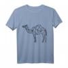 Afrikanisches Kamel T-Shirt - Safari & Karawane Design mit moderner afrikanischer Kunst