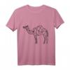 Afrikanisches Kamel T-Shirt - Safari & Karawane Design mit moderner afrikanischer Kunst