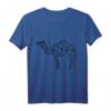 Afrikanisches Kamel T-Shirt - Safari & Karawane Design mit moderner afrikanischer Kunst