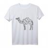 Afrikanisches Kamel T-Shirt - Safari & Karawane Design mit moderner afrikanischer Kunst