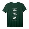 Vegetarier Schildkröte Gorilla Elefant T-Shirt mit Spruch – Perfektes Geschenk für Vegetarier & Veganer zum Geburtstag oder Weihnachten