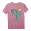 Argonath Sternennacht Van Gogh Style T-Shirt – Kunstliebhaber Geschenk für Kunstlehrer, Absolventen & Designfans