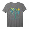 Argonath Sternennacht Van Gogh Style T-Shirt – Kunstliebhaber Geschenk für Kunstlehrer, Absolventen & Designfans