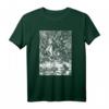 Albrecht Durer Michael Slaying the Dragon Engraving - Vintage Occult T-Shirt mit biblischer Illustration