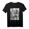Albrecht Dürer Knight Death and the Devil Vintage Engraving T-Shirt – Okkulte Kunstmotive aus der Apocalypse-Serie
