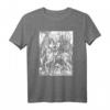 Albrecht Dürer Knight Death and the Devil Vintage Engraving T-Shirt – Okkulte Kunstmotive aus der Apocalypse-Serie