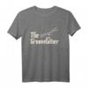 The Groovefather Vintage Drums Drumming – Band Drummer T-Shirt, perfektes Geschenk für Musiker, Schlagzeuger & Rockfans