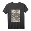 Die vier Reiter der Apokalypse Albrecht Dürer 1498 - Historisches Holzschnitt-Langarmshirt für Kunstliebhaber