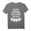 Lustiges Witziges Karneval Fasching T-Shirt mit Spruch 'KOSTÜM BADEWANNE ich lass mich volllaufen' – Perfekt für Junggesellenabschied, Party & Umzug