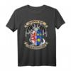 Gerresheim Wappen Drachen Design T-Shirt - Stolz auf Düsseldorf Gerresheim, Retro Logo, Individuelles Stadtwappen-Shirt