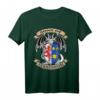 Gerresheim Wappen Drachen Design T-Shirt - Stolz auf Düsseldorf Gerresheim, Retro Logo, Individuelles Stadtwappen-Shirt