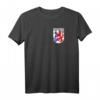 Coat Of Arms Of Dusseldorp Germany Souvenir Retro T-Shirt – Perfektes Geschenk für Deutsche, Düsseldorf Fans & Patriotische Freunde