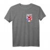 Coat Of Arms Of Dusseldorp Germany Souvenir Retro T-Shirt – Perfektes Geschenk für Deutsche, Düsseldorf Fans & Patriotische Freunde