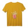 Damen Retro Popcorn Kostüm T-Shirt mit V-Ausschnitt für Fasching & Karneval – Gruppenkostüm, Partnerlook & Geschenkidee für Weihnachten, Geburtstag & Valentinstag